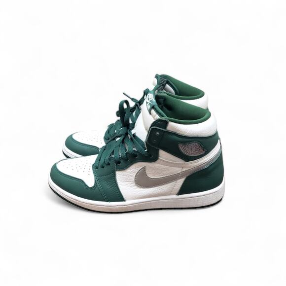 Jordan 1 Retro High OG Gorge Green Basketball Sneakers Men's Size 8.5 - Picture 4 of 11